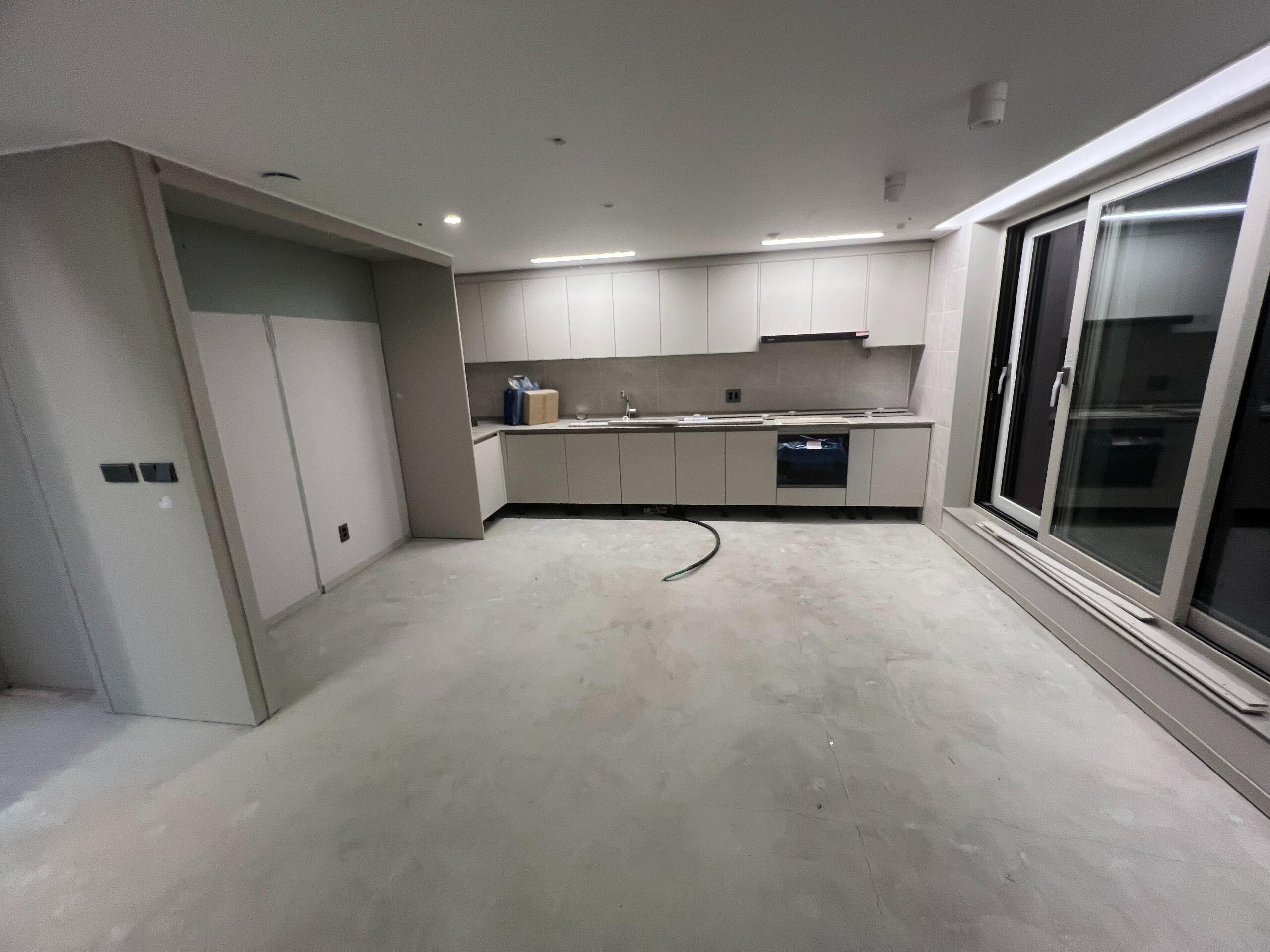 송도 40평형 마루철거